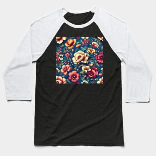 Flowers Blooming Baseball T-Shirt